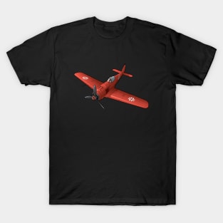 Focke-Wulf FW-190 in red T-Shirt